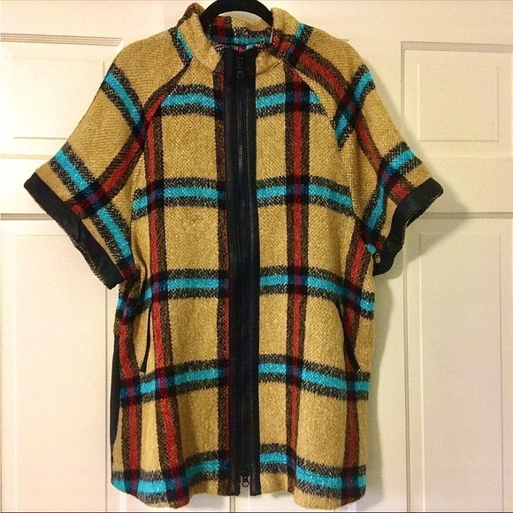 ISLE Melis Kozan designer sweater jacket in excellent condition gold, teal, bla… - Picture 11 of 13
